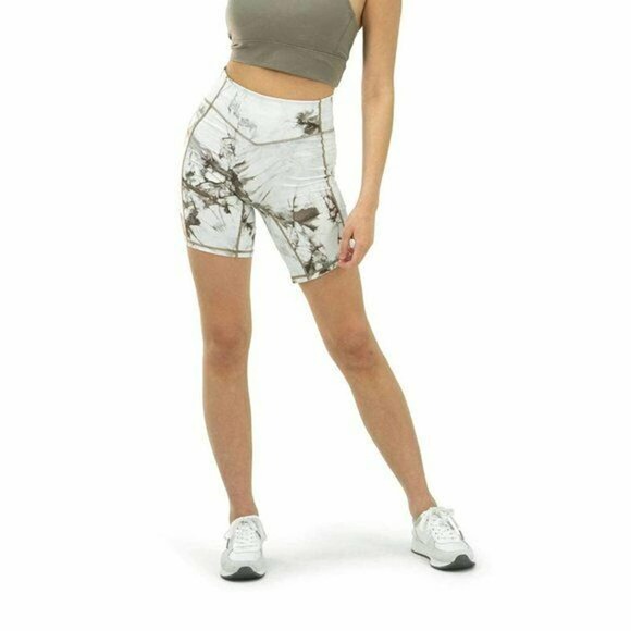 Balance Athletica Pants - Balance Athletica Biker Rider Shorts Sea Salt Tie Dye Printed Hi Rise M Medium